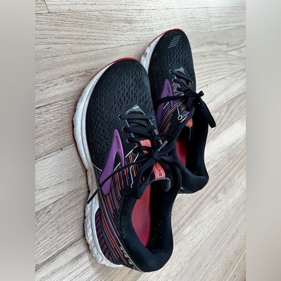 Brooks Adrenaline 19 GTS Womens Size 9 Running Shoes - Picture 10 of 12